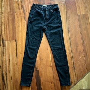 SO High Rise Jegging, Size 5/27W, Color Black